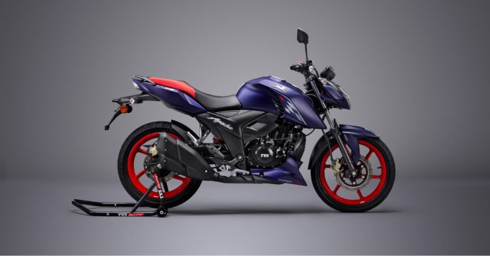 New TVS Apache RTR 160 4V launched in India