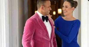 Usman Khawaja and Rachel McLellan