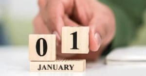 1st January representational picture