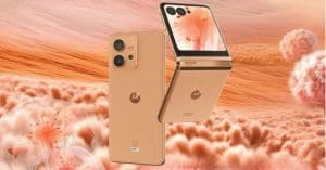 Moto Razr40 Ultra Peach Fuzz