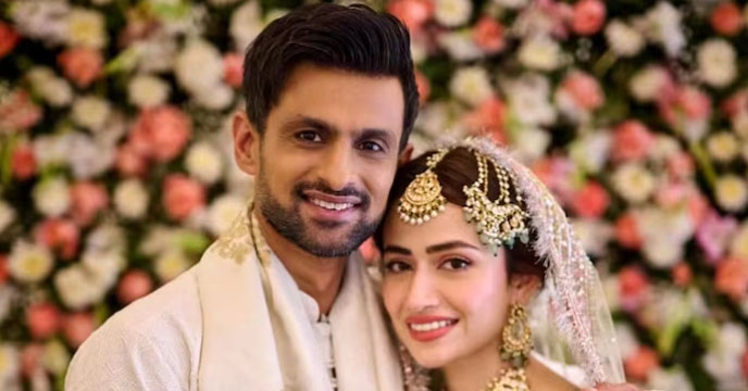 Cricketer Shoaib Malik marries Pakistani actress Sana Javed