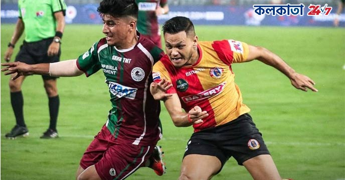 Mohun Bagan and East Bengal Settle for 2-2 Draw