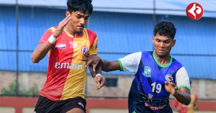 East Bengal Junior Team Secures Comfortable Victory Against Adams United