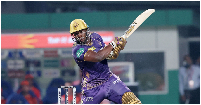 kkr andre russell IPL 2024 most six record