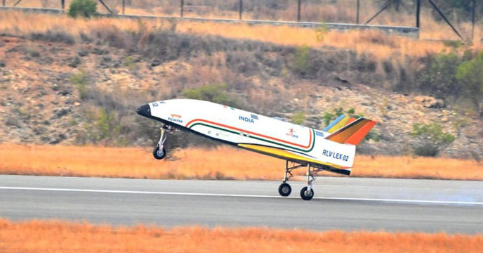 ISRO's RLV LEX 02 landing experiment