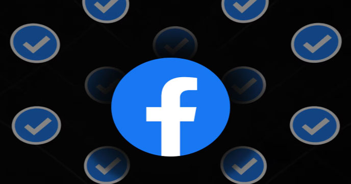 Facebook blue tick