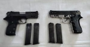 Seized ammunition