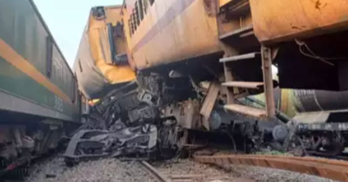 Train accident in Andhra Pradesh in Oct 2023