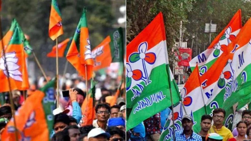 BJP-TMC-Flag