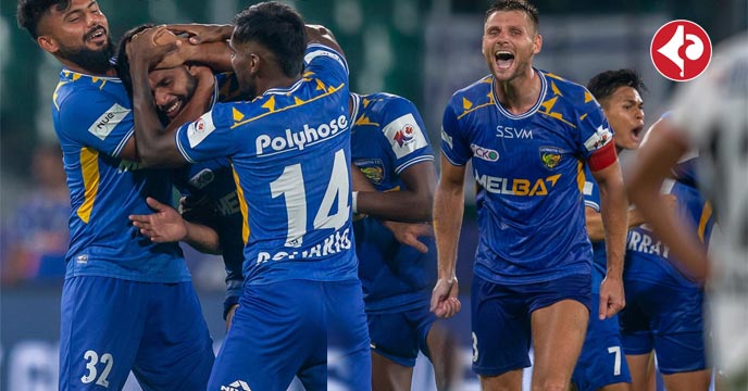 Chennaiyin FC Secures Comfortable Victory Against North East United