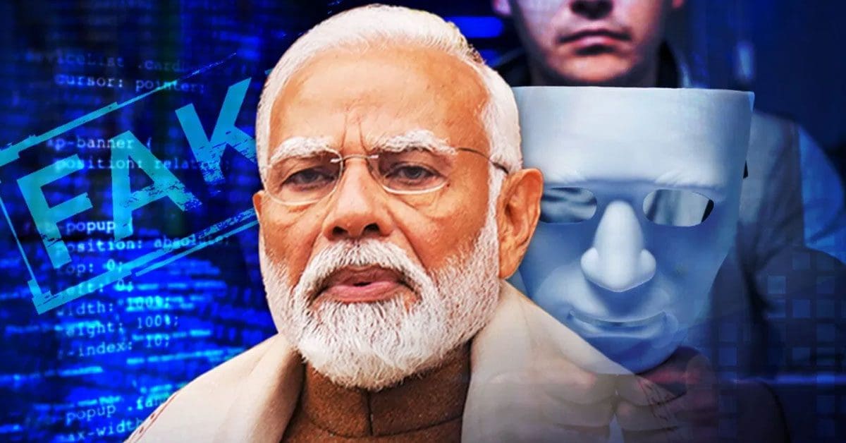 PM Modi on Deepfakes