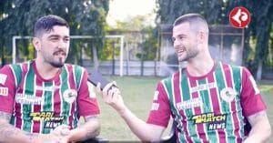 Dimitri Petratos and Brendan Hamill