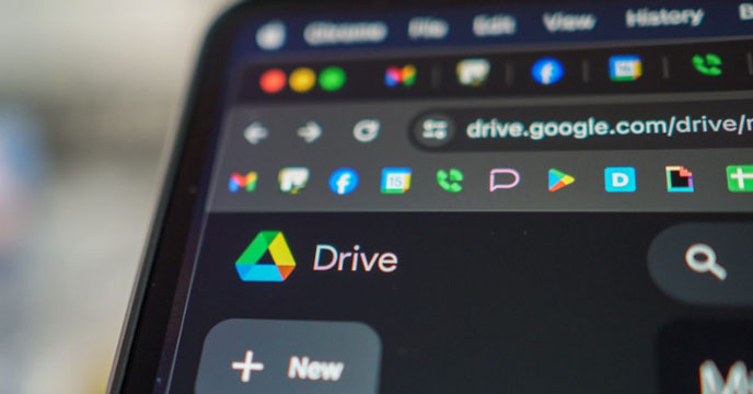 Google Drive dark mode