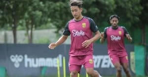 Hyderabad FC young winger Makan Chothe