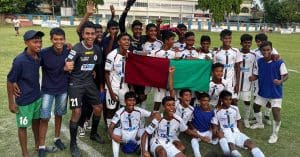 MOHUN BAGAN SUPER GIANT BEAT EAST BENGAL FC 1-0 AT BANSBERIA SC GROUND