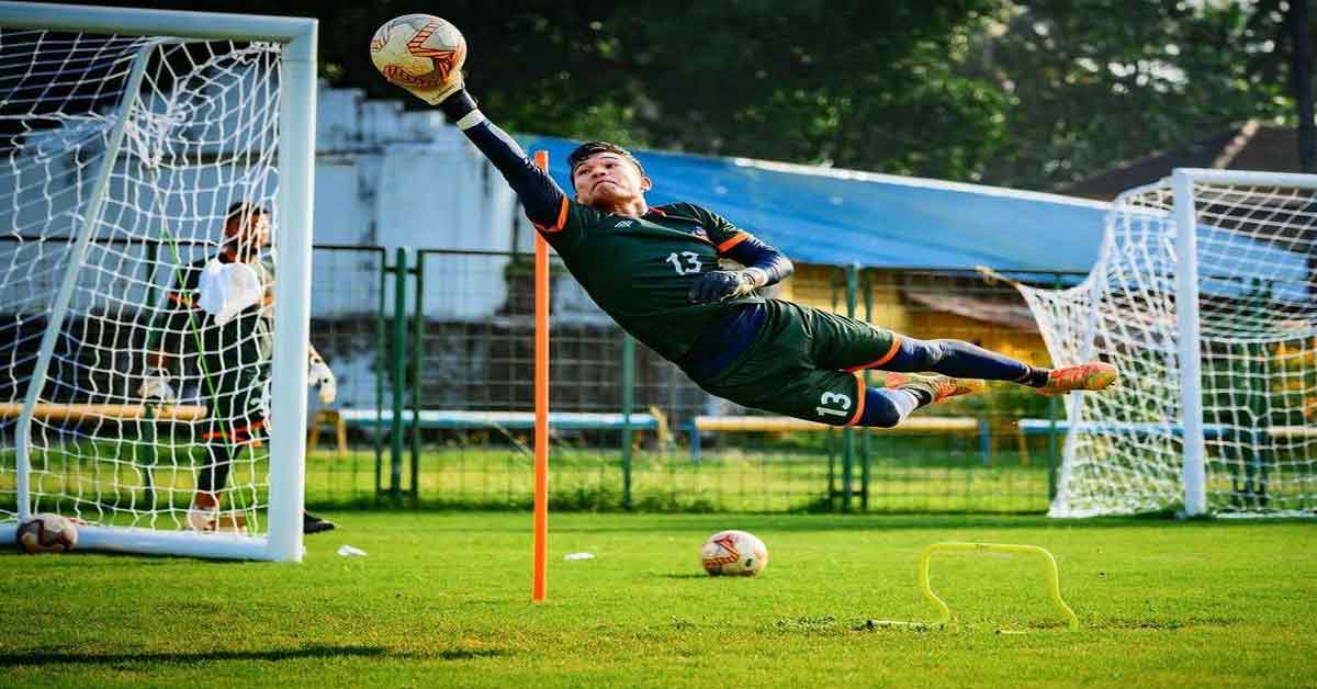 Mumbai City FC goalkeeper Mohammad Nawaz