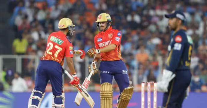 Punjab Kings Clinch Thrilling Victory Over Gujarat Titans in IPL 2024 Clash