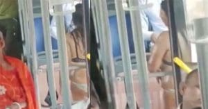 Bikini in Delhi Bus