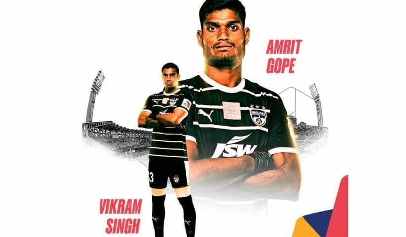 Bengaluru FC Releases Amrit Gope and Vikram Singh from Squad