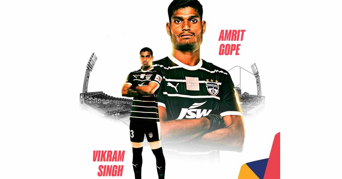 Bengaluru FC Releases Amrit Gope and Vikram Singh from Squad