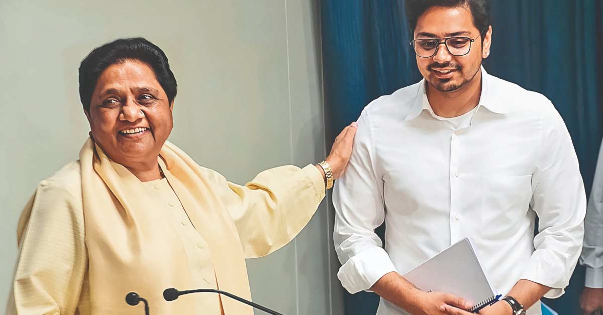 BSP Chief Mayawati Removes Nephew Akash Anand