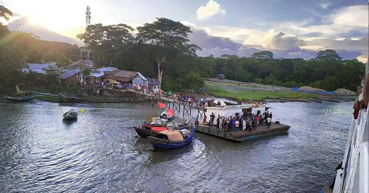 Bangladesh1 Remal Cyclone: এটাই আলোচিত বাংলাদেশের খেপুপাড়া ঘাট, রেমাল ছোবল মারবে রাতে