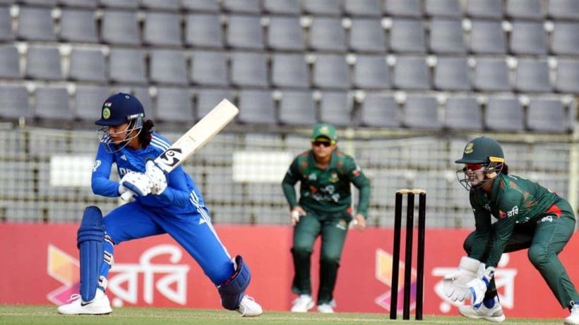 India Women Achieve Clean Sweep