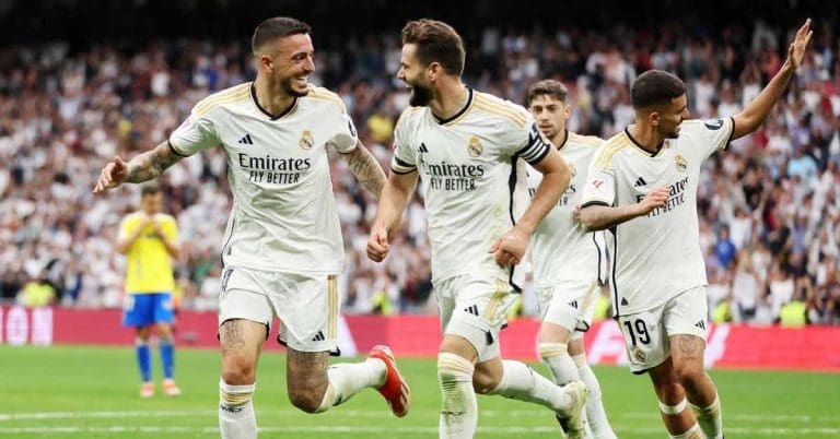 La Liga champions Real Madrid