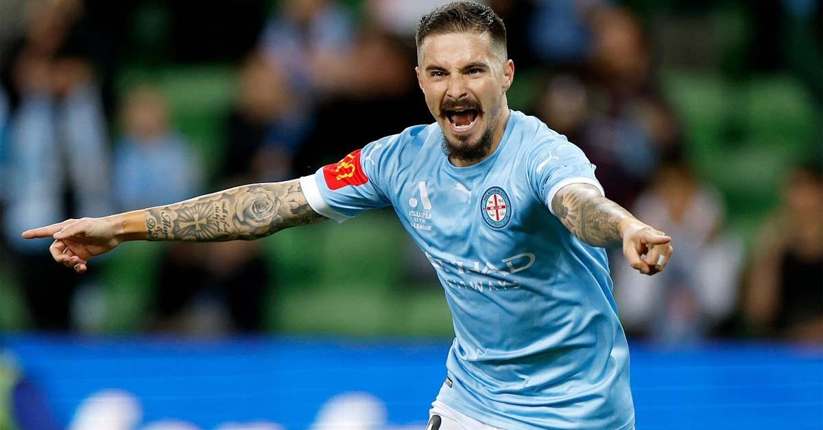 Melbourne City Legend Jamie Maclaren