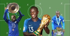 Midfielder N'Golo Kante