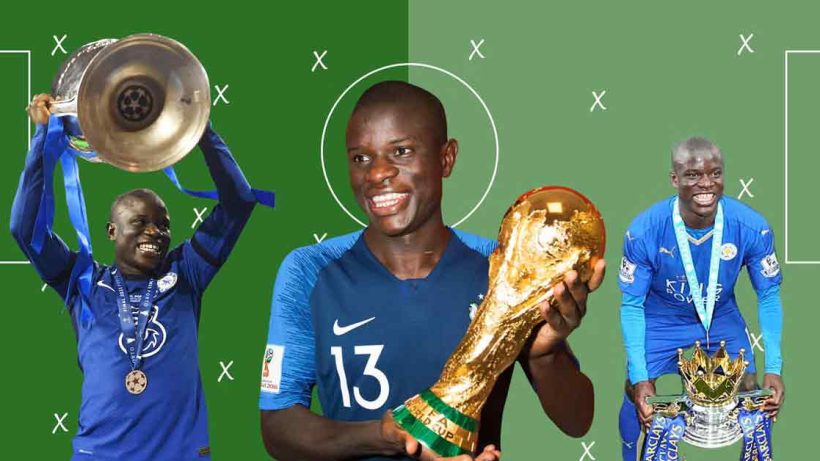 Midfielder N'Golo Kante