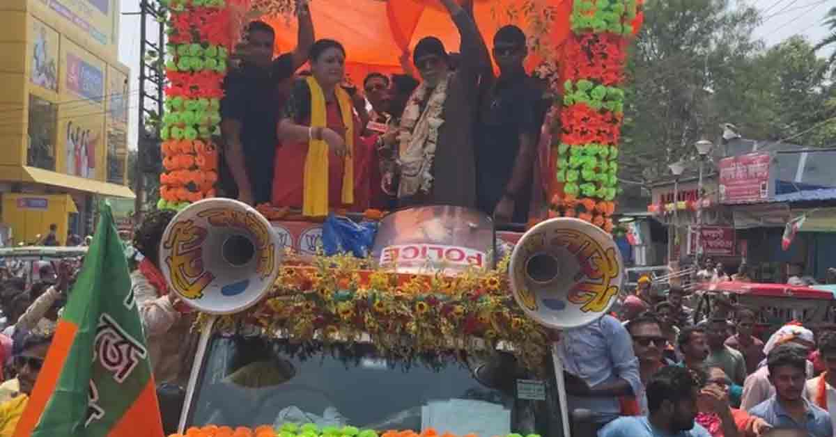 allegations-of-attack-on-bjp-leader-mithun-chakrabortys-procession-in-medinipur