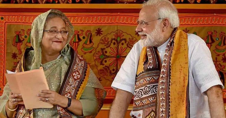 বয়কট উপেক্ষা করে বাংলাদেশি বিনিয়োগকারীদের প্রিয় গন্তব্য ভারত PM Modi discusses Bangladeshi PM Sheikh Hasina