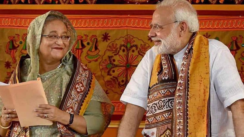 PM Modi discusses Bangladeshi PM Sheikh Hasina