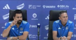 Rohit Sharma raised his hand when asked about off spinner