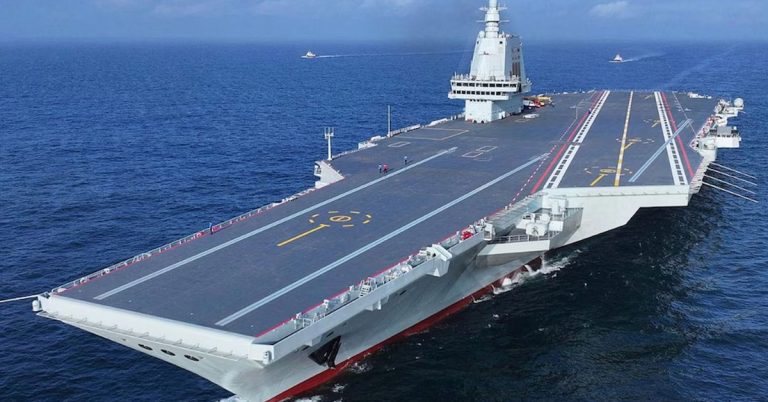 ভারতীয় নৌসেনার জন্য চ্যালেঞ্জ হয়ে উঠতে পারে চিনের প্রথম সুপার ক্যারিয়ার