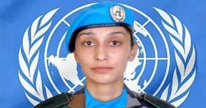 indian army officer radhika sen set to be honoured by un, মেজর রাধিকা সেনকে বিশেষ সম্মান রাষ্ট্রসংঘের