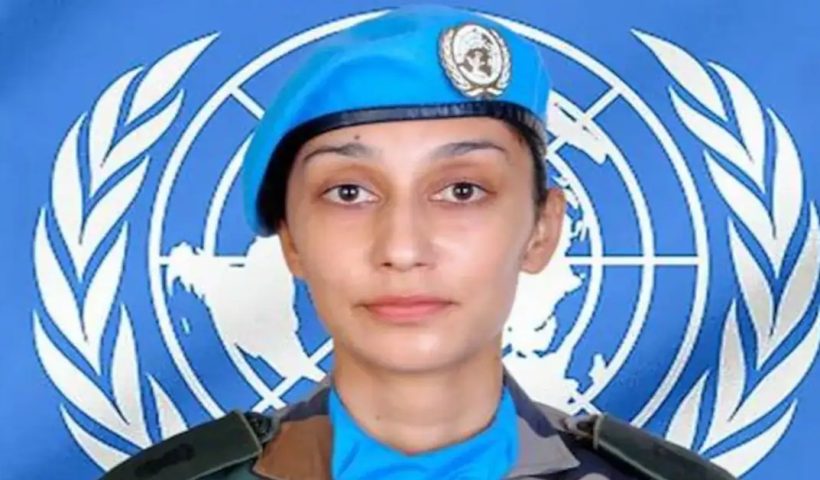 indian army officer radhika sen set to be honoured by un, মেজর রাধিকা সেনকে বিশেষ সম্মান রাষ্ট্রসংঘের