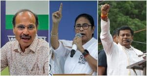 Mamata Banerjee Kartik Maharaj Reginagar riots Adhir Chowdhury Sukant Majumdar