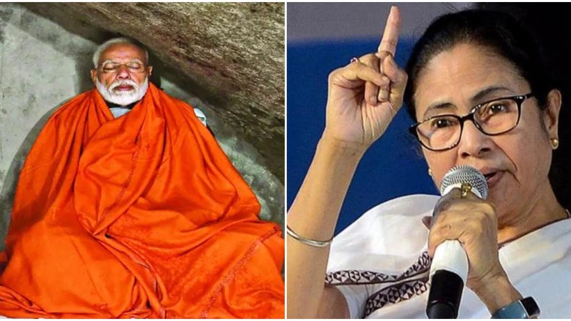 Mamata Banerjee objected to Modi-s meditation at kanyakumari TMC will complain to Election Commission, মোদীর ধ্যান ভাঙাতে মরিয়া মমতা