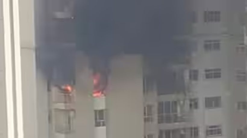 Fire At Noida Apartment After AC Explosion