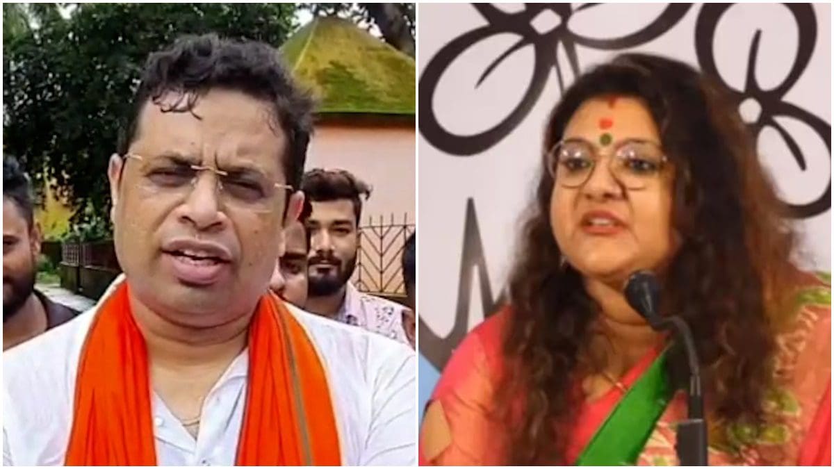 sujata mondal saumitra khan bishnupur lok-sabha candidate bjp , সৌমিত্রর মুখে 'চামড়া তুলে নেব' হুঁশিয়ারি, পাল্টা সুজাতা বললেন- 'মায়ের দুধ খেলে আসুন'