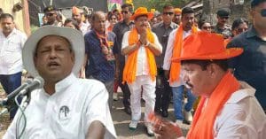 BJP's Arjun Singh Channels CPM's Subhash Chakraborty with Panama Hat Campaign Style in Barrackpore