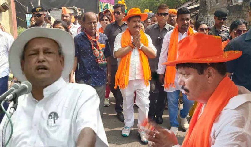 BJP's Arjun Singh Channels CPM's Subhash Chakraborty with Panama Hat Campaign Style in Barrackpore