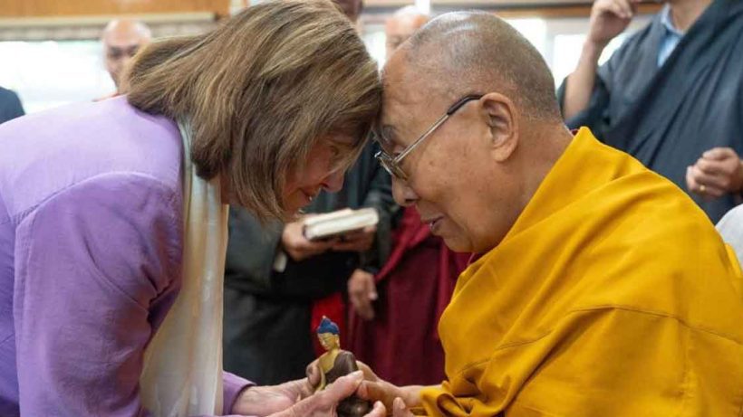 A high-ranking delegation of the US administration met with the Dalai Lama