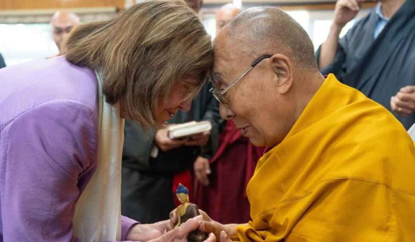 A high-ranking delegation of the US administration met with the Dalai Lama