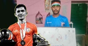 Anindya Chatterjee of Pandua Wishes to Gift Sunil Chhetri