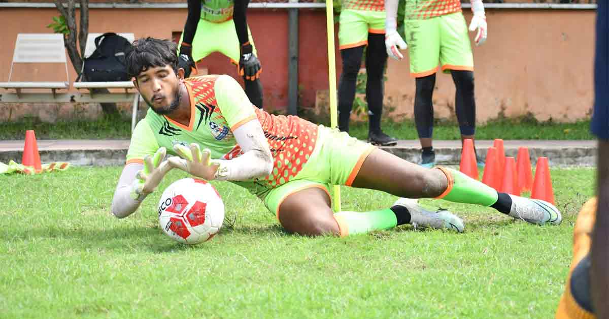 Dempo SC Goalkeeper Sangramjit Roy Chowdhury