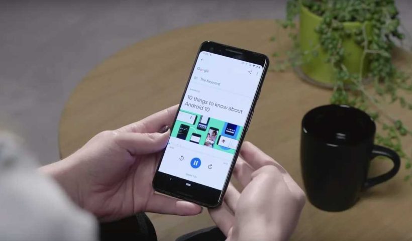 Google Unveils New Feature Allowing Android Users to Listen to Website Text