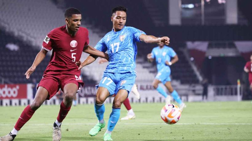 India Defeated by Qatar